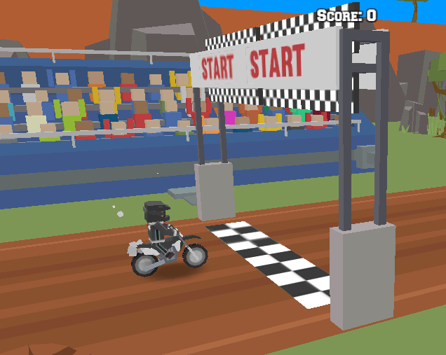 Play Blocky Xtreme game online