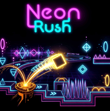 Play Neon Rush game